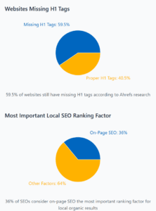 On Page SEO Stats Infographic